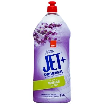 Solutie de curatenie universala Sano Jet cu otet 1.5 litri
